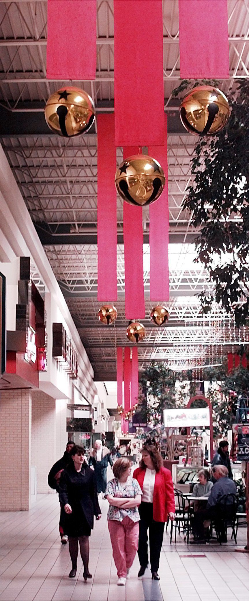 Looking back at Eastland Mall